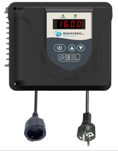 Contrôleur de fréquence IP20 230V - 1,5 kW (2PK)
